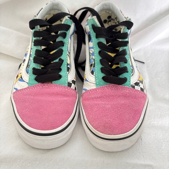 Vans Old Skool Disney 80s Mickey Mouse Sneaker Suede Women's 6 - Picture 14 of 14